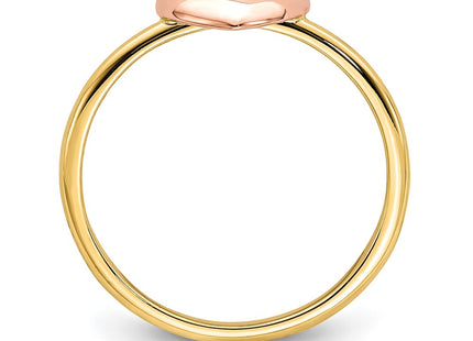 14k Two-tone Rings Style D4720 - Classique Jewelry Inc.