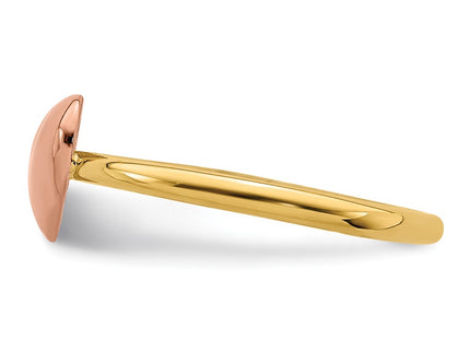 14k Two-tone Rings Style D4720 - Classique Jewelry Inc.