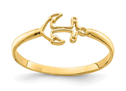 14k Yellow Gold Rings Style D4723 - Classique Jewelry Inc.