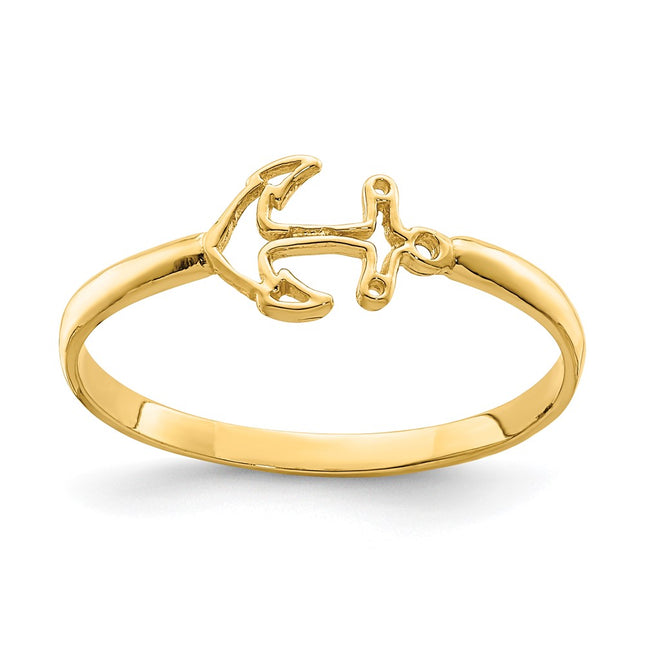14k Yellow Gold Rings Style D4723 - Classique Jewelry Inc.