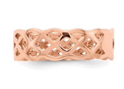 14k Rose Gold Rings Style D4733 - Classique Jewelry Inc.
