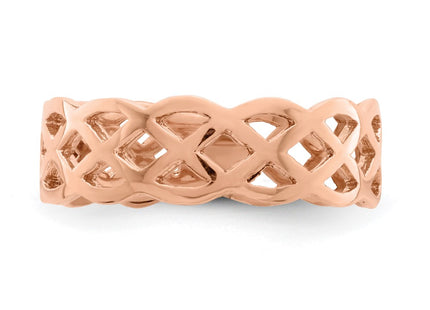 14k Rose Gold Rings Style D4733 - Classique Jewelry Inc.