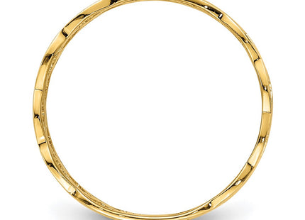 14k Yellow Gold Rings Style D4734 - Classique Jewelry Inc.