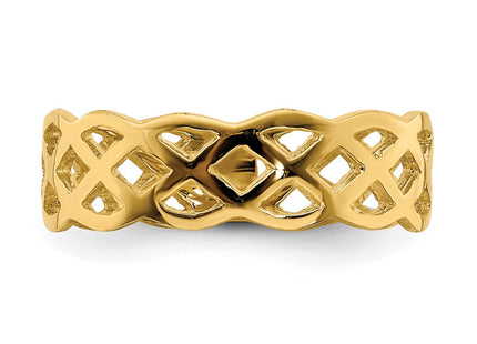 14k Yellow Gold Rings Style D4734 - Classique Jewelry Inc.