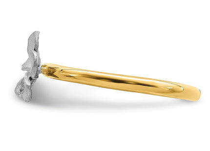 14k Two-tone Rings Style D4740 - Classique Jewelry Inc.