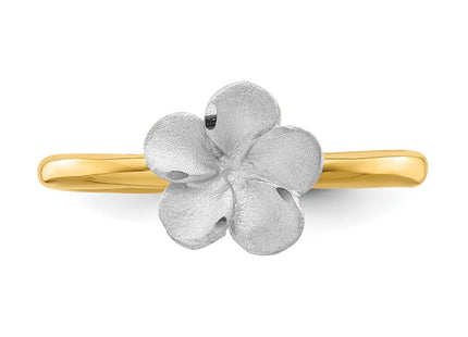 14k Two-tone Rings Style D4740 - Classique Jewelry Inc.