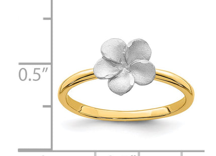 14k Two-tone Rings Style D4740 - Classique Jewelry Inc.