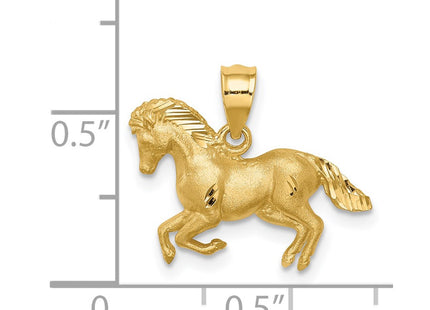 14k Yellow Gold Pendants Style D4747 - Classique Jewelry Inc.