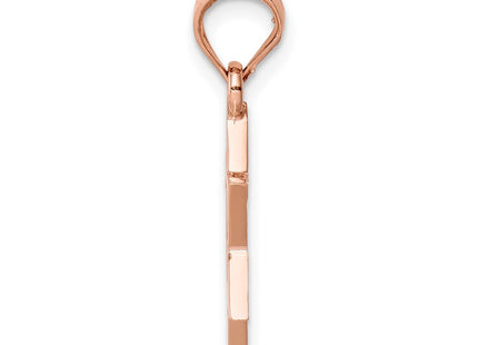 14k Rose Gold Pendants Style D4750 - Classique Jewelry Inc.