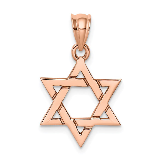 14k Rose Gold Pendants Style D4750 - Classique Jewelry Inc.