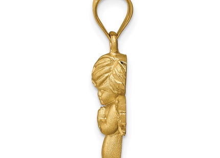 14k Yellow Gold Pendants Style D4751 - Classique Jewelry Inc.