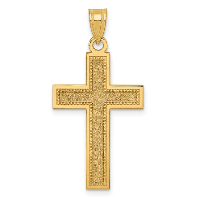 14k Yellow Gold Pendants Style D4753 - Classique Jewelry Inc.