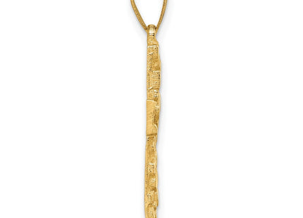 14k Yellow Gold Pendants Style D4754 - Classique Jewelry Inc.