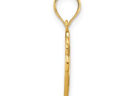 14k Yellow Gold Pendants Style D5011 - Classique Jewelry Inc.