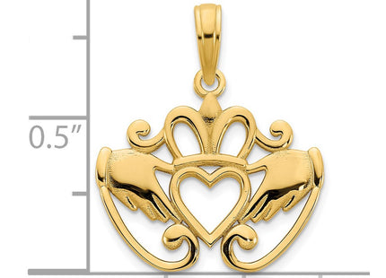 14k Yellow Gold Pendants Style D5011 - Classique Jewelry Inc.
