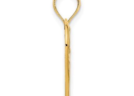 14k Yellow Gold Pendants Style D5015 - Classique Jewelry Inc.