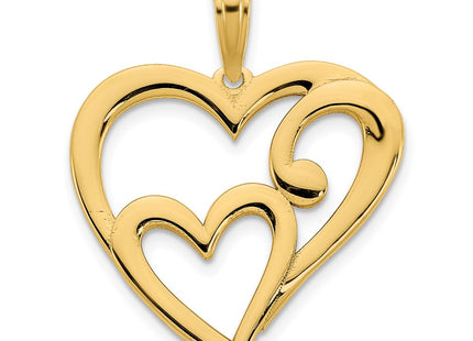 14k Yellow Gold Pendants Style D5015 - Classique Jewelry Inc.
