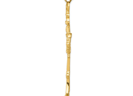 14k Yellow Gold Pendants Style D503 - Classique Jewelry Inc.