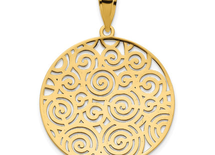 14k Yellow Gold Pendants Style D5042 - Classique Jewelry Inc.