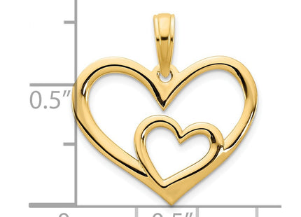 14k Yellow Gold Pendants Style D5045 - Classique Jewelry Inc.
