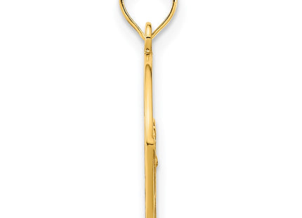 14k Yellow Gold Pendants Style D5053 - Classique Jewelry Inc.