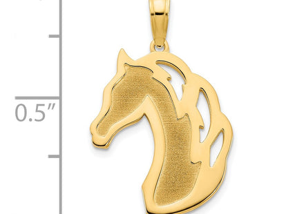 14K gold charm, alternate view