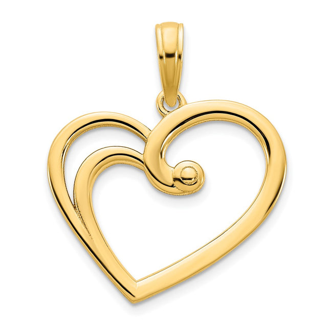 14k Yellow Gold Pendants Style D5060 - Classique Jewelry Inc.
