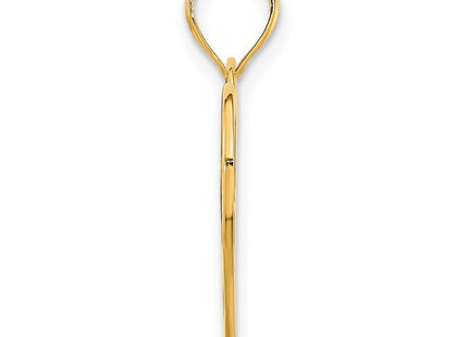 14k Yellow Gold Pendants Style D5066 - Classique Jewelry Inc.