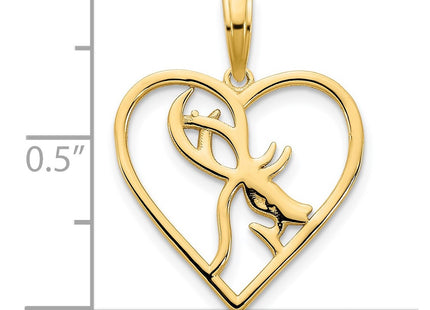 14k Yellow Gold Pendants Style D5066 - Classique Jewelry Inc.