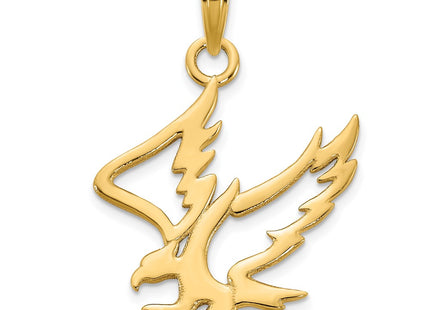 14K gold pendant, further view