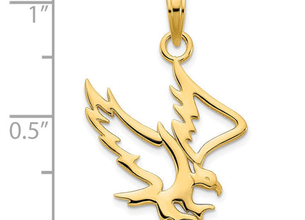 14K gold pendant, another view