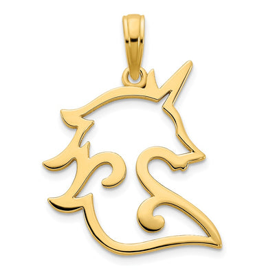 14K gold pendant