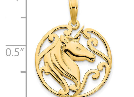 14k Unicorn Pendant (Style D5080)