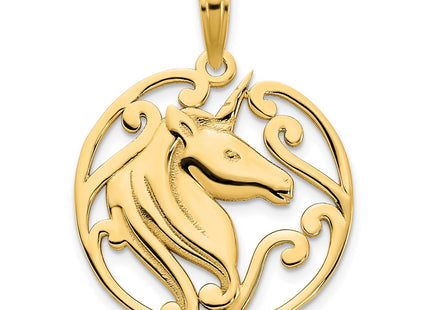 14k Yellow Gold Pendants Style D5080 - Classique Jewelry Inc.