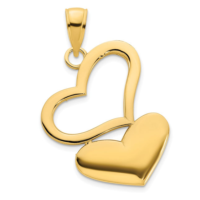 14k Yellow Gold Pendants Style D5084 - Classique Jewelry Inc.