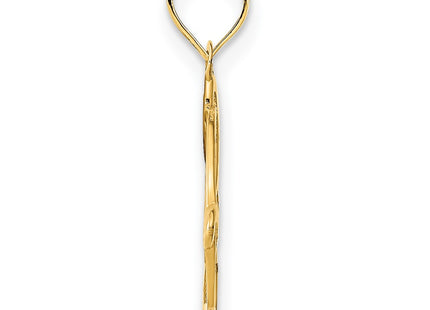 14k Yellow Gold Pendants Style D5085 - Classique Jewelry Inc.