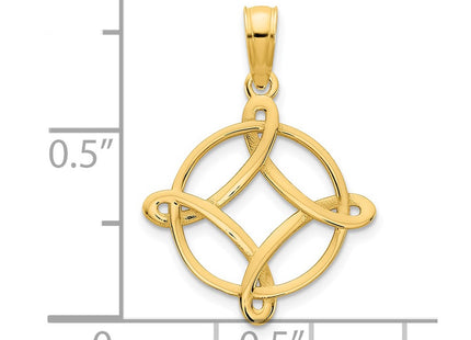 14k Yellow Gold Pendants Style D5085 - Classique Jewelry Inc.