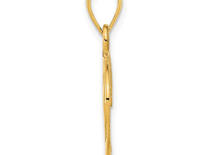 14k Yellow Gold Pendants Style D5091 - Classique Jewelry Inc.