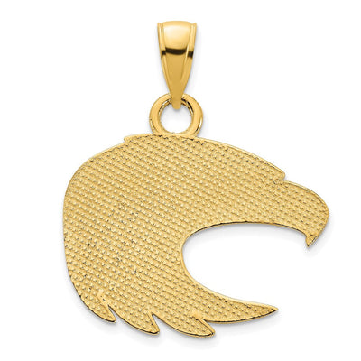 14K Eagle Pendant, 22.5 x 22.5mm