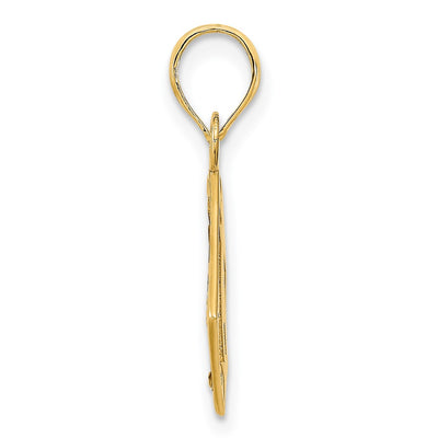14K Lighthouse Compass Pendant