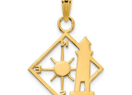 14k Yellow Gold Pendants Style D5093 - Classique Jewelry Inc.