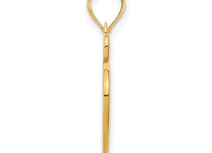 14k Yellow Gold Pendants Style D5138 - Classique Jewelry Inc.