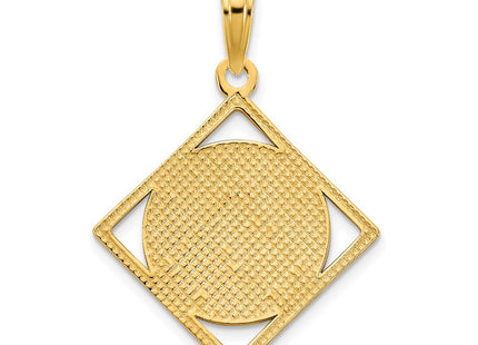 14k Yellow Gold Pendants Style D5155 - Classique Jewelry Inc.
