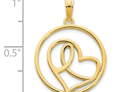 14k Yellow Gold Pendants Style D5180 - Classique Jewelry Inc.