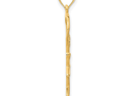 14k Yellow Gold Pendants Style D5198 - Classique Jewelry Inc.