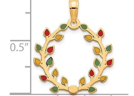 14k Yellow Gold Pendants Style D5249 - Classique Jewelry Inc.