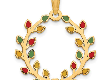 14k Yellow Gold Pendants Style D5249 - Classique Jewelry Inc.