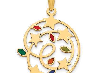 14k Yellow Gold Pendants Style D5251 - Classique Jewelry Inc.