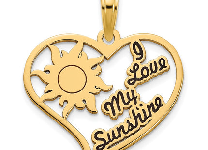 14k Yellow Gold Pendants Style D5255 - Classique Jewelry Inc.