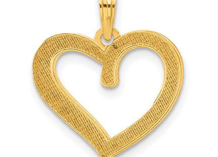 14k Yellow & Rhodium Pendants Style D5269 - Classique Jewelry Inc.